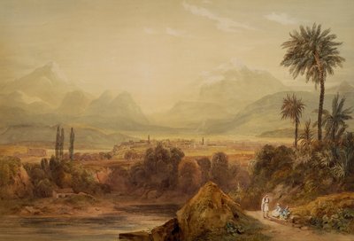 View of Thebes by Hugh William Williams